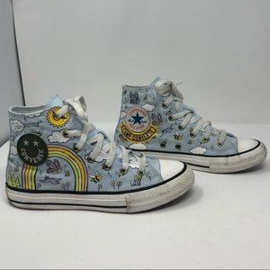 Camp Converse Chuck Taylor All Star High Top Shoes Juniors Size 4